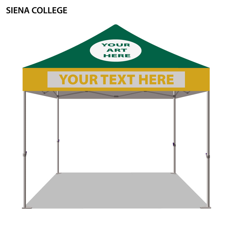 Siena College Colored 10x10