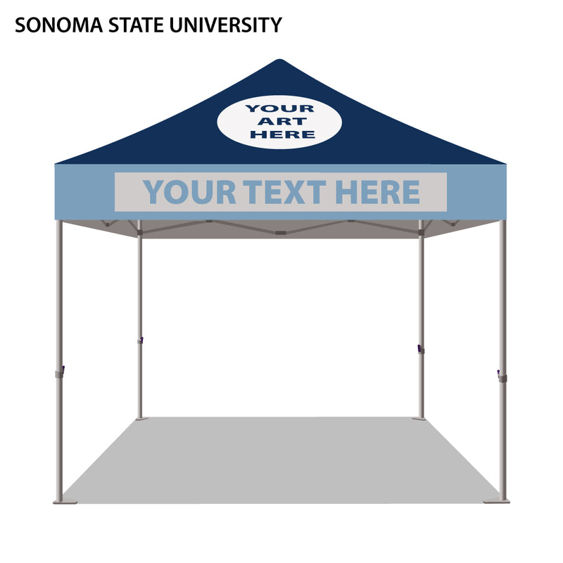 Sonoma State University Colored 10x10