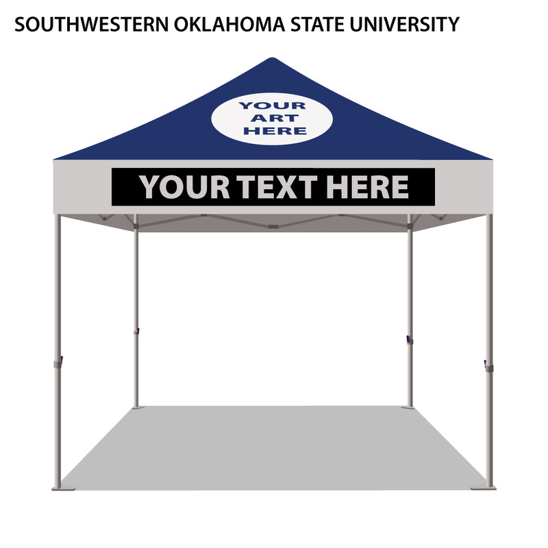 Southwestern Oklahoma State University Colored 10x10