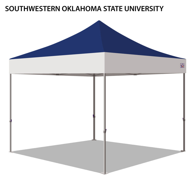 Southwestern Oklahoma State University Colored 10x10