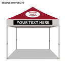 Temple University Colored 10x10