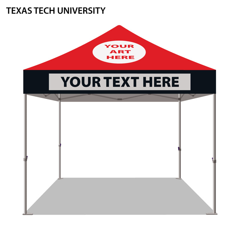 Texas Tech University Colored 10x10
