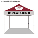 Texas Woman’s University Colored 10x10