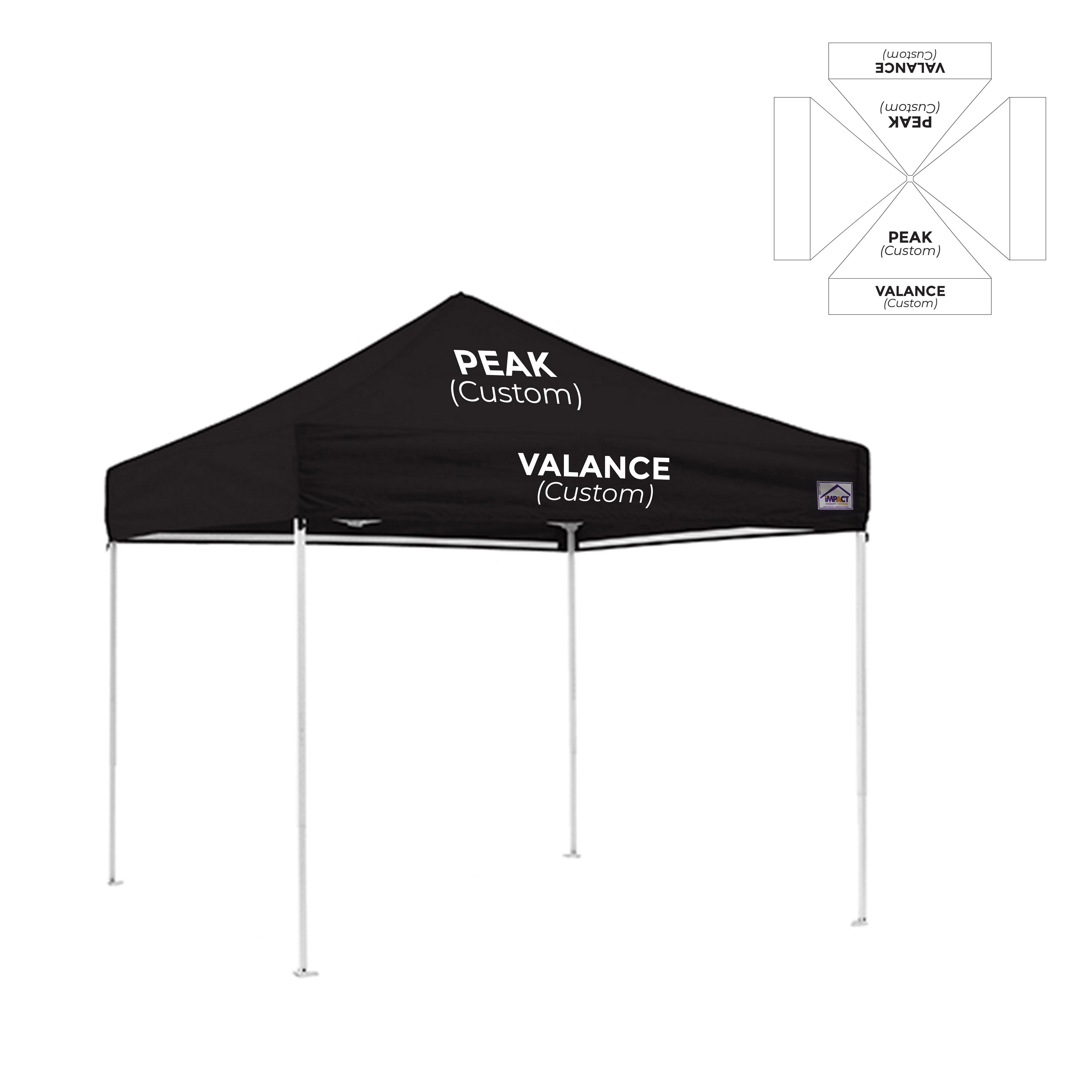 Custom 10x10 Recreational Steel Canopy