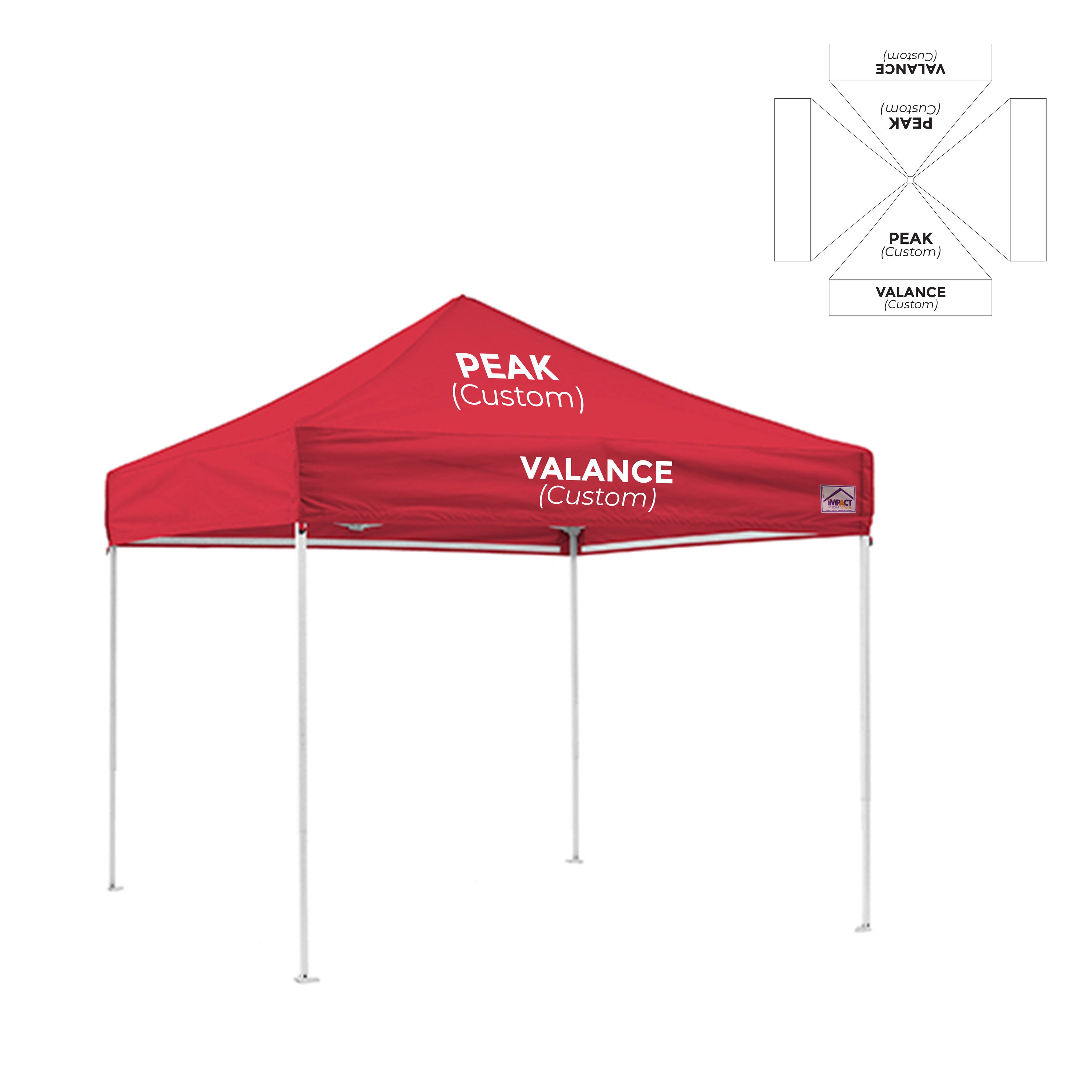 Custom 10x10 Recreational Steel Canopy