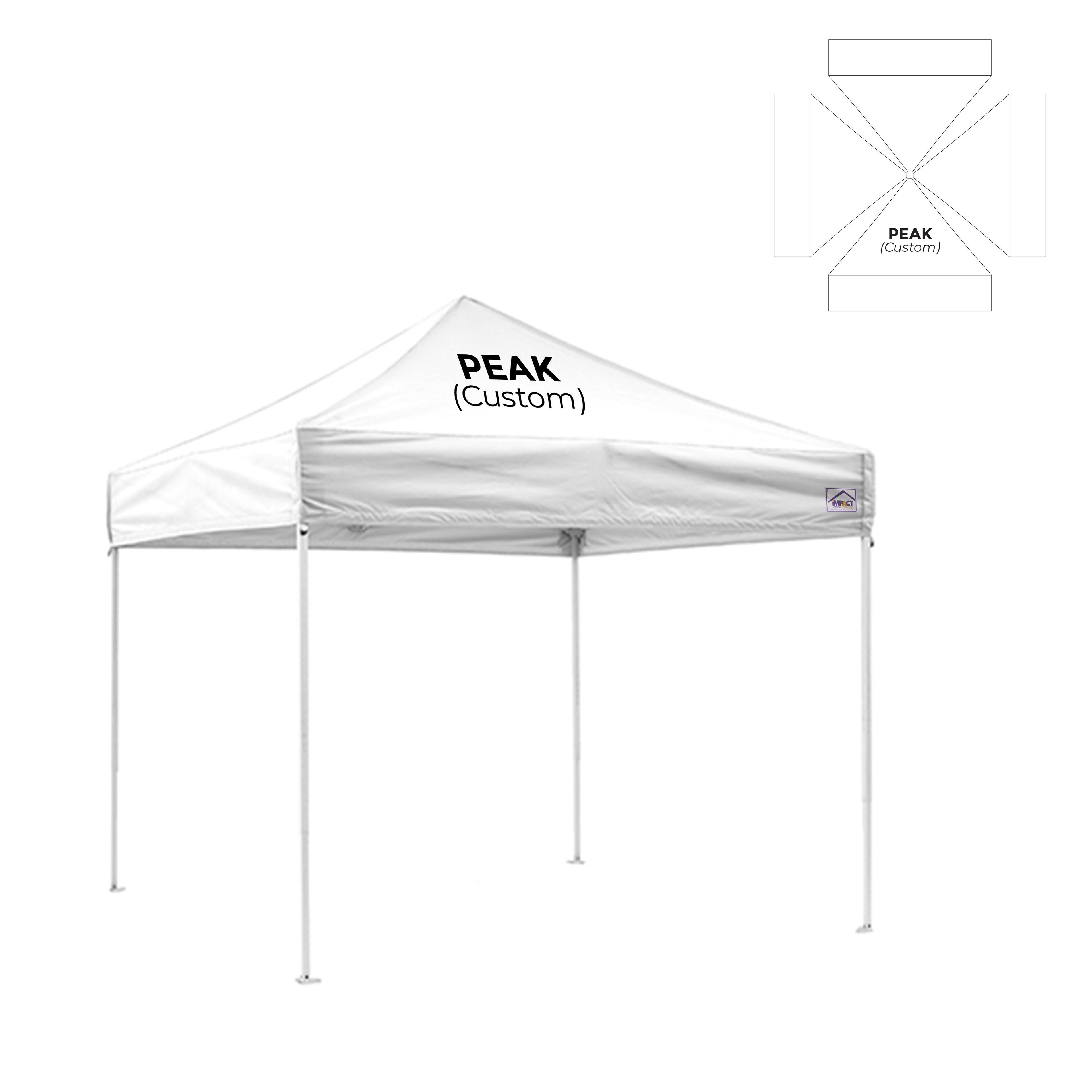 Custom 10x10 Recreational Steel Canopy