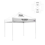 10x10 Custom Canopy Kit TradeShow Booth and Vendor - Start with your frame