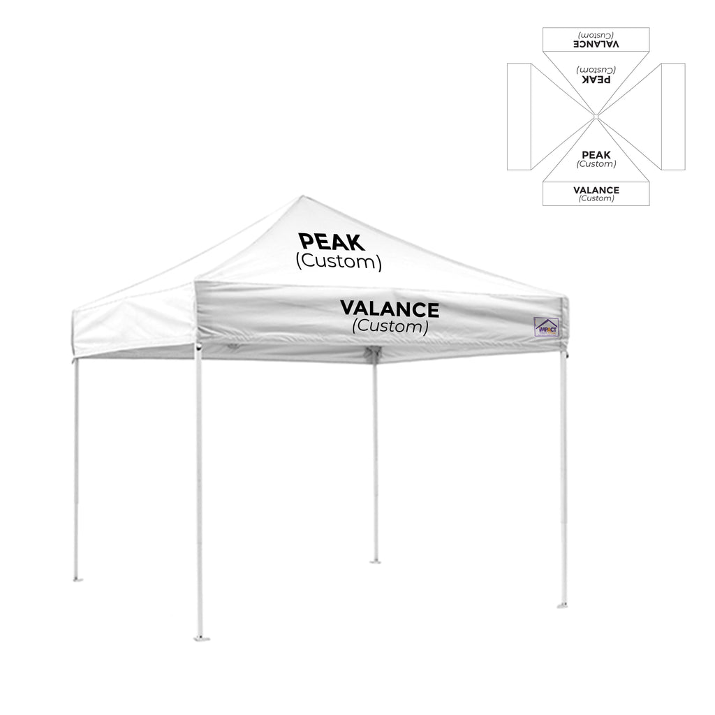 10x10 Custom Canopy Kit TradeShow Booth and Vendor - Start with your frame