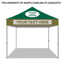The University of North Carolina at Charlotte Colored 10x10