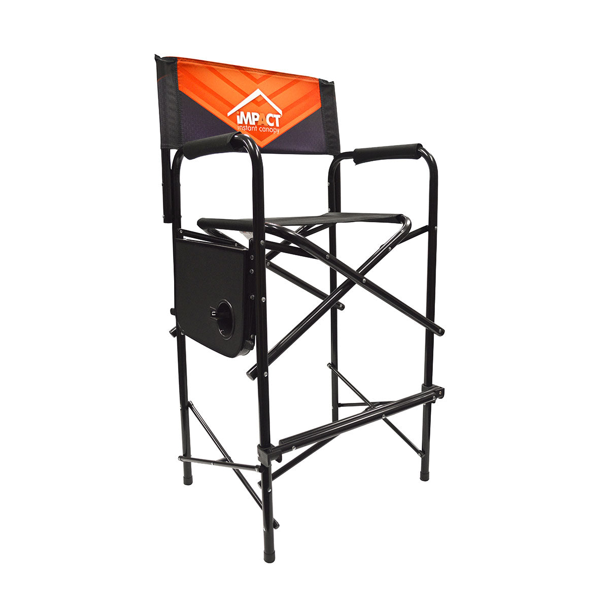 Custom Printed Director's Chair with Side Table
