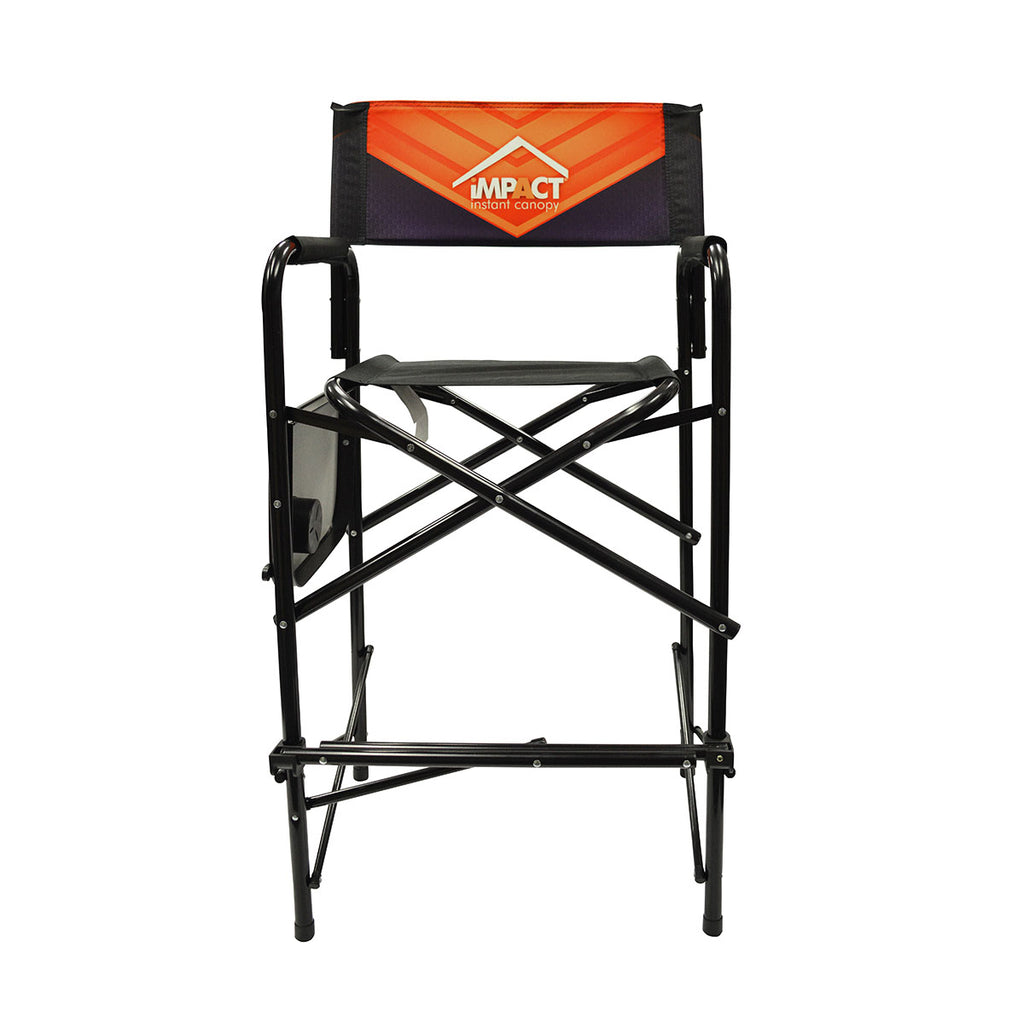 Custom Printed Director's Chair with Side Table