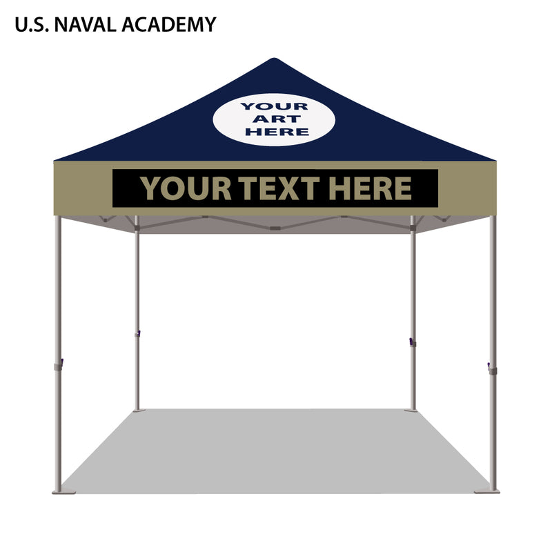 U.S. Naval Academy (Navy) Colored 10x10