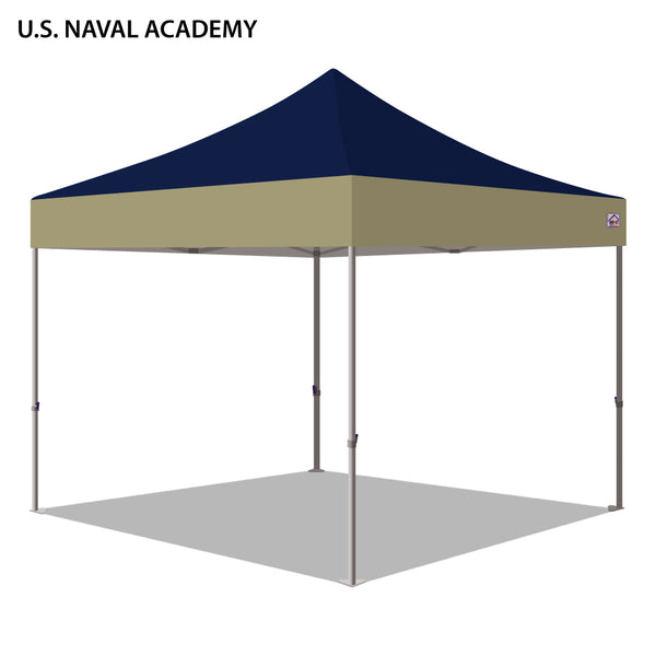 U.S. Naval Academy Navy Colored 10x10 Impact Canopies USA