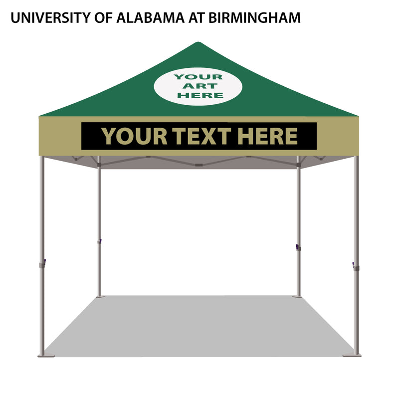 University of Alabama at Birmingham Colored 10x10