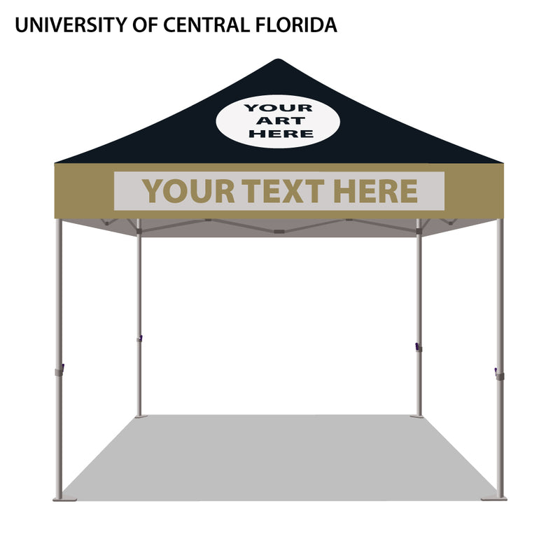 University of Central Florida Colored 10x10