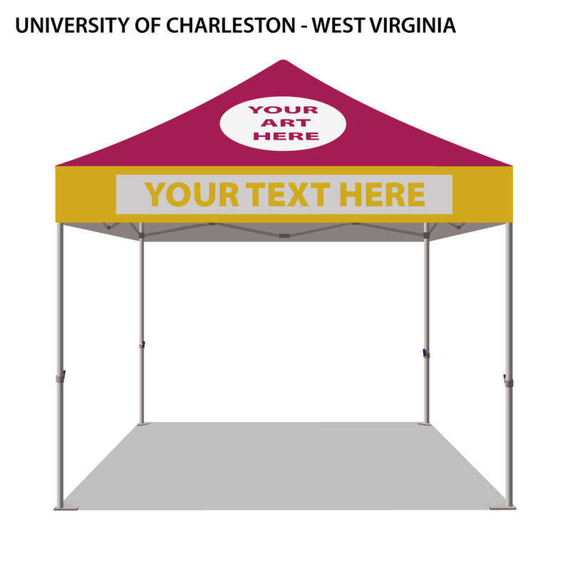 University of Charleston (West Virginia) Colored 10x10