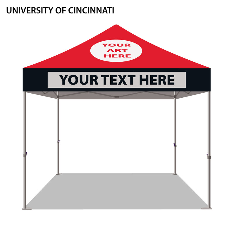 University of Cincinnati Colored 10x10