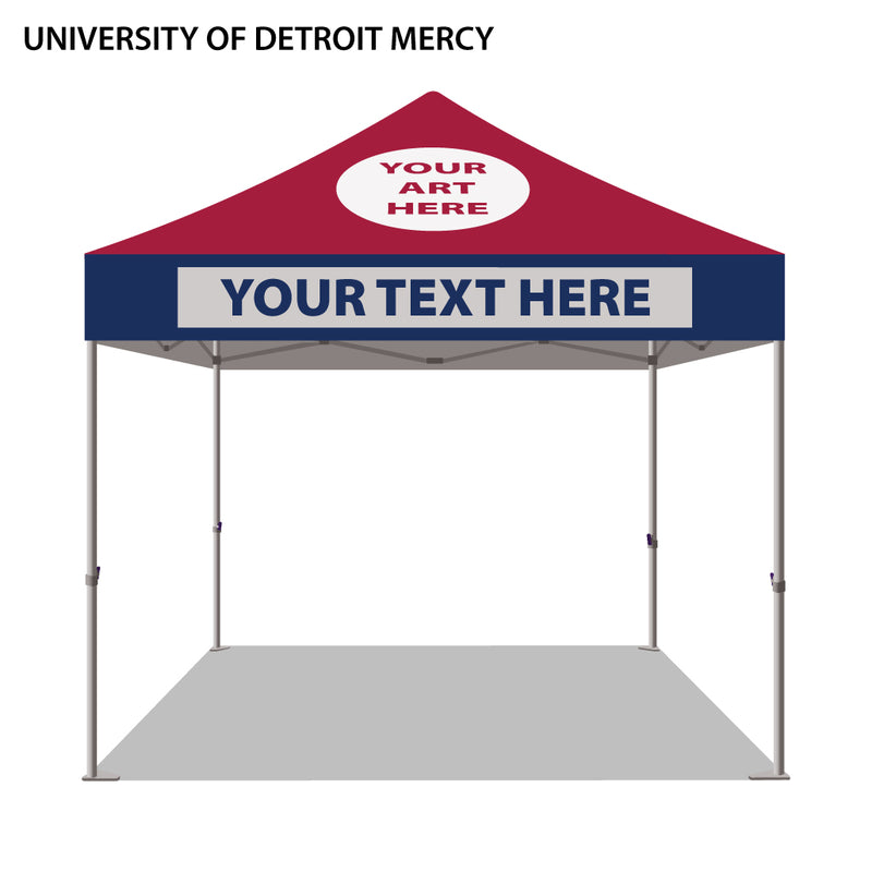 University of Detroit Mercy Colored 10x10