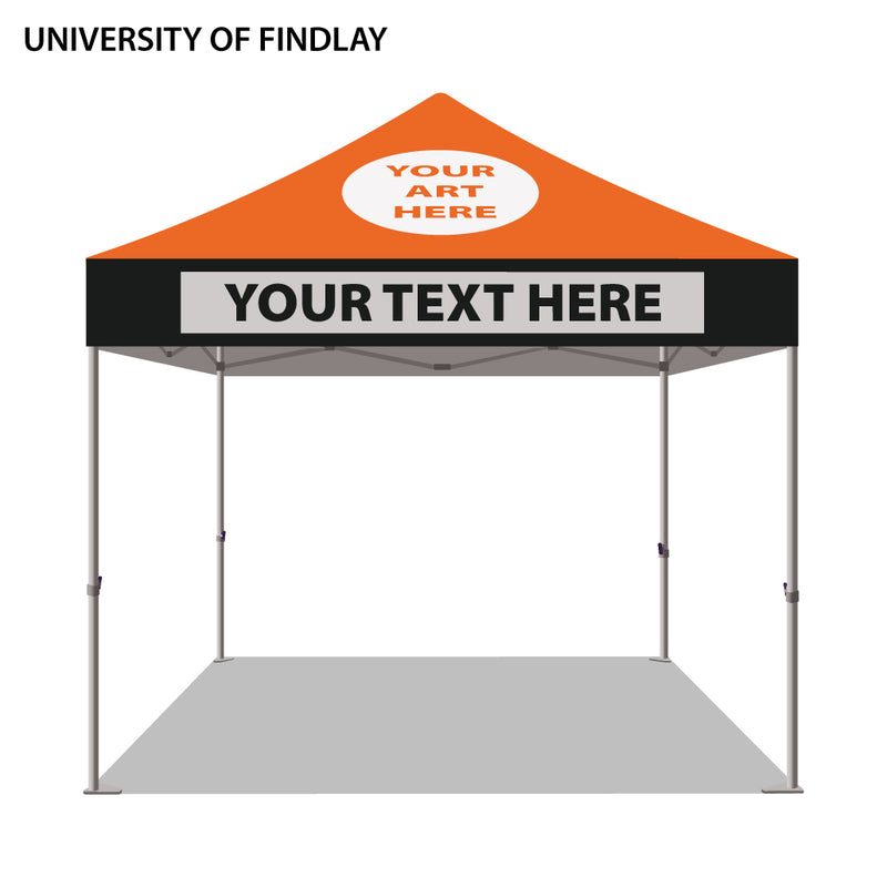 University of Findlay Colored 10x10