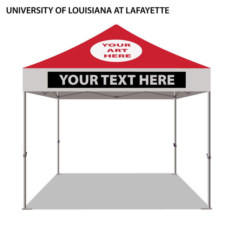 University of Louisiana at Lafayette Colored 10x10