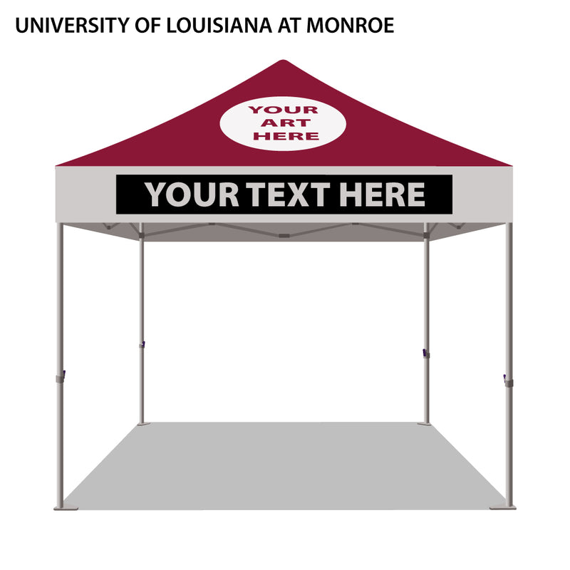 University of Louisiana at Monroe Colored 10x10