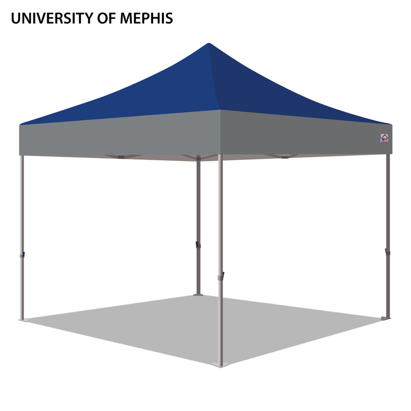 University of Memphis Colored 10x10