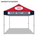 University of Mississippi Colored 10x10