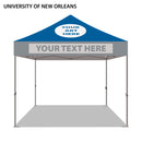 University of New Orleans Colored 10x10