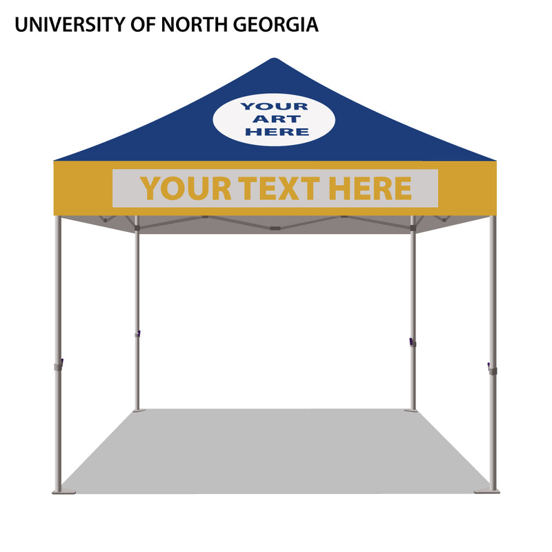 University of North Georgia Colored 10x10