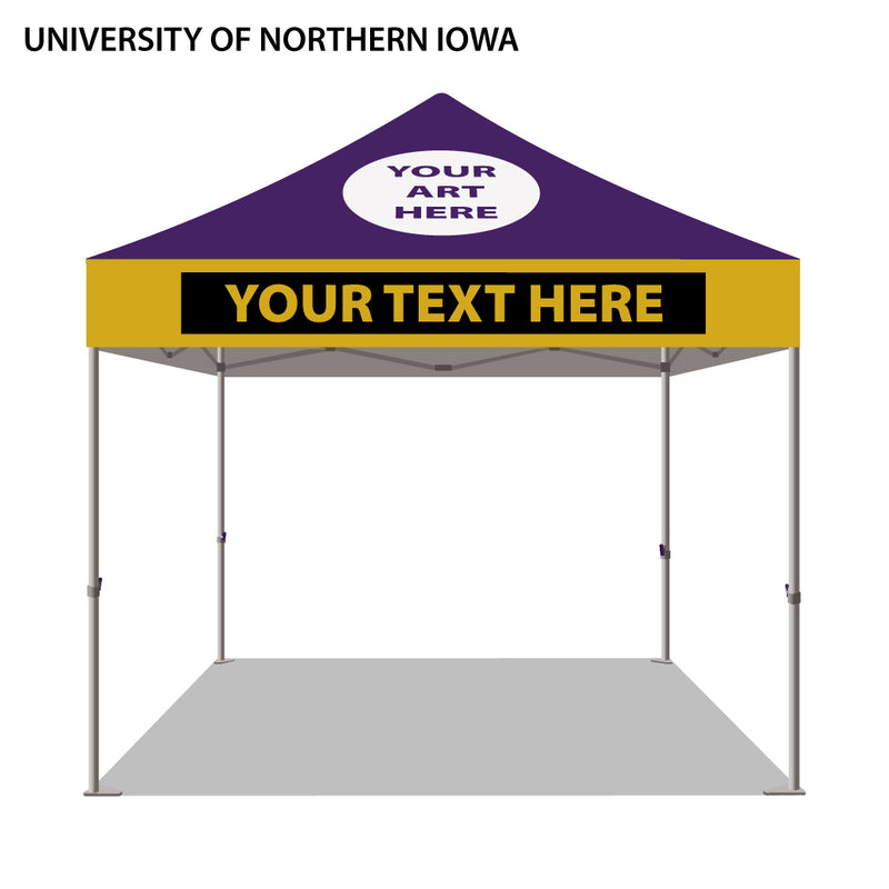 University of Northern Iowa Colored 10x10