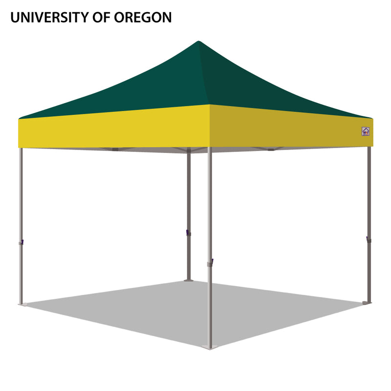 University of Oregon Colored 10x10