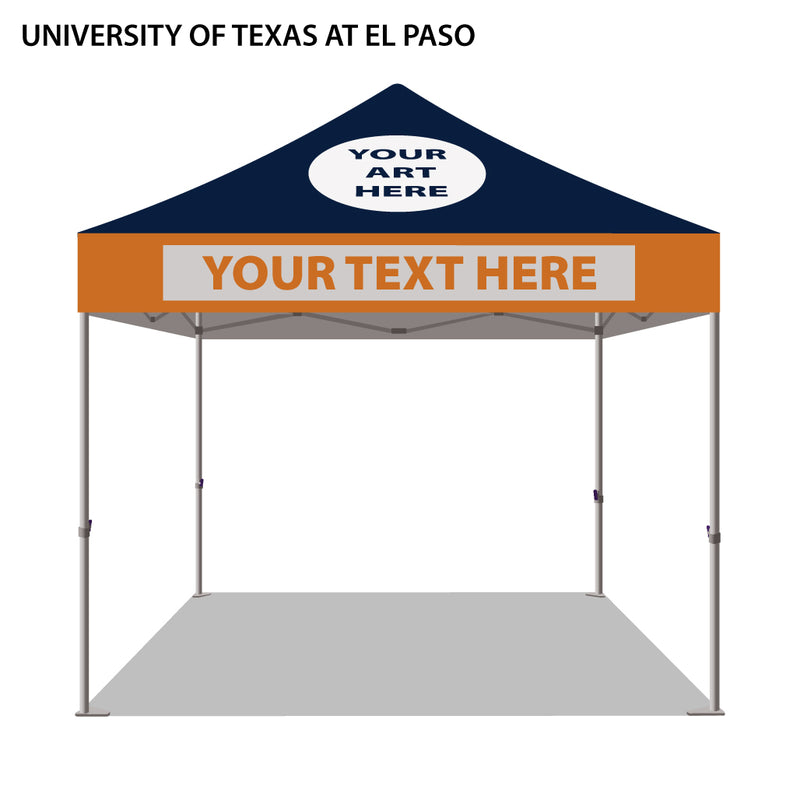 University of Texas at El Paso Colored 10x10