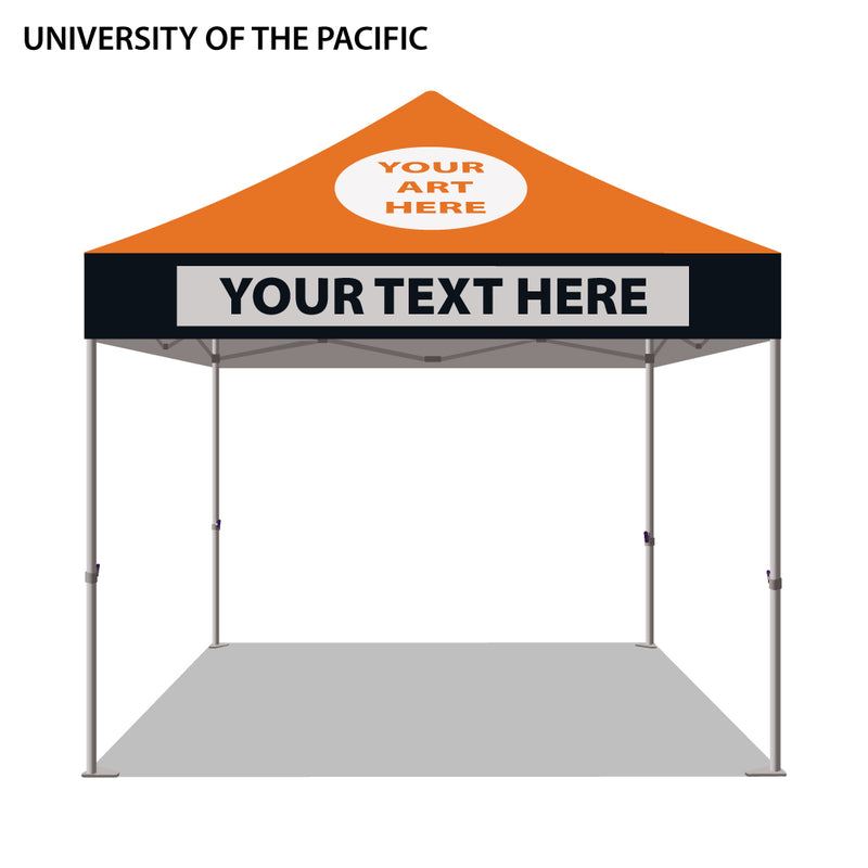University of the Pacific Colored 10x10