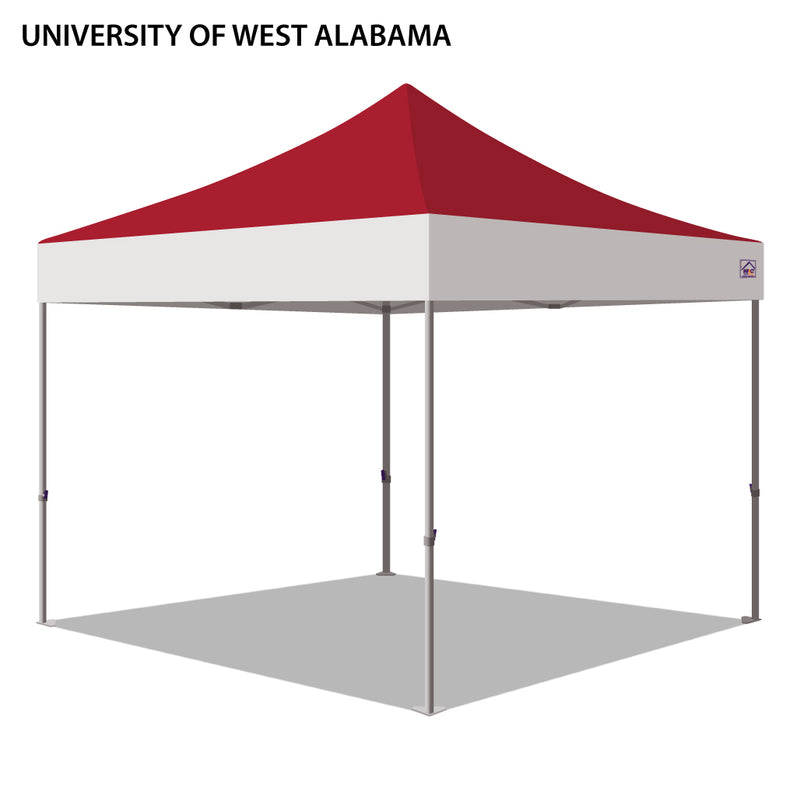 University of West Alabama Colored 10x10