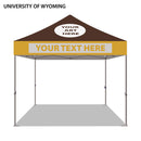 University of Wyoming Colored 10x10