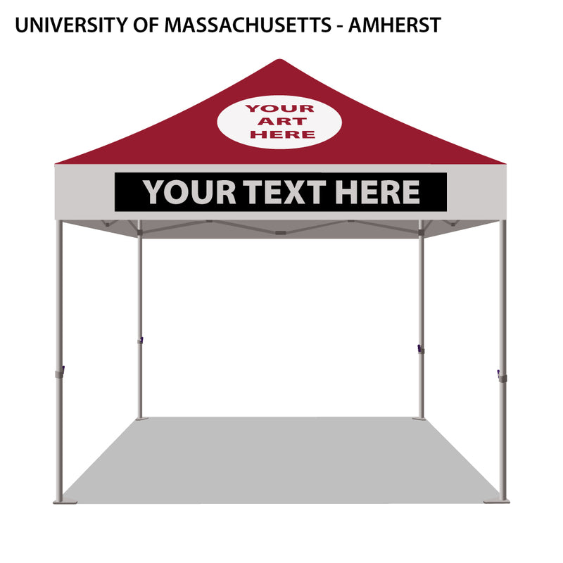 University of Massachusetts Amherst Colored 10x10