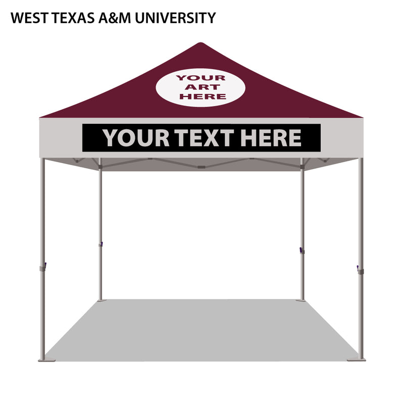 West Texas A&M University Colored 10x10