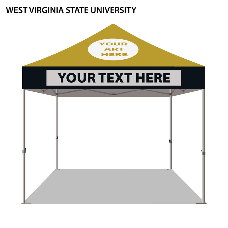 West Virginia State University Colored 10x10