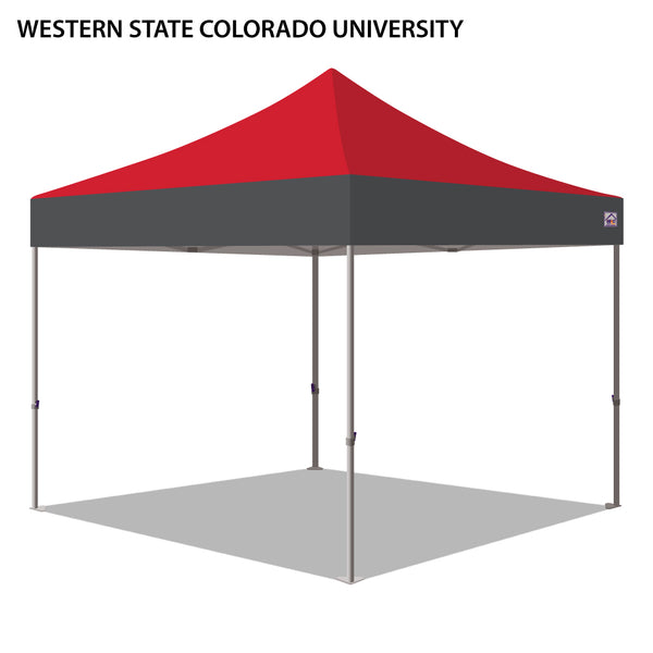 Western State Colorado University Colored 10x10