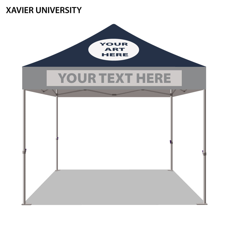 Xavier University Colored 10x10