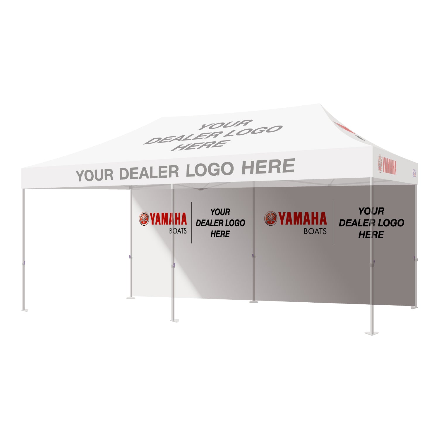 YAMAHA Branded Side Wall