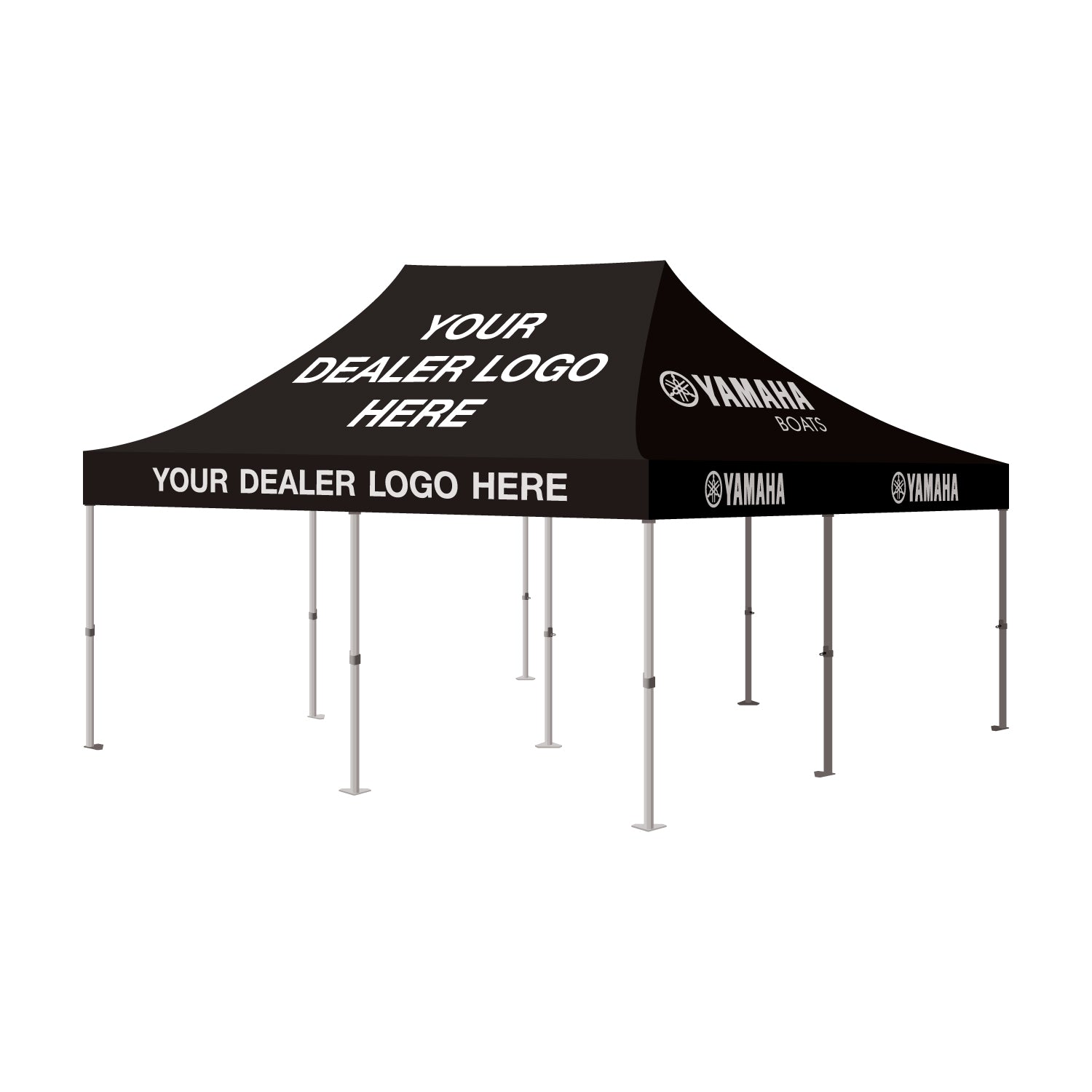 20x20 YAMAHA  Branded Canopy Kit - Impact Canopies USA