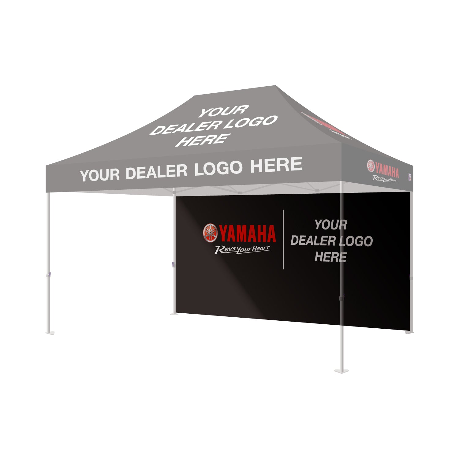 YAMAHA Branded Side Wall