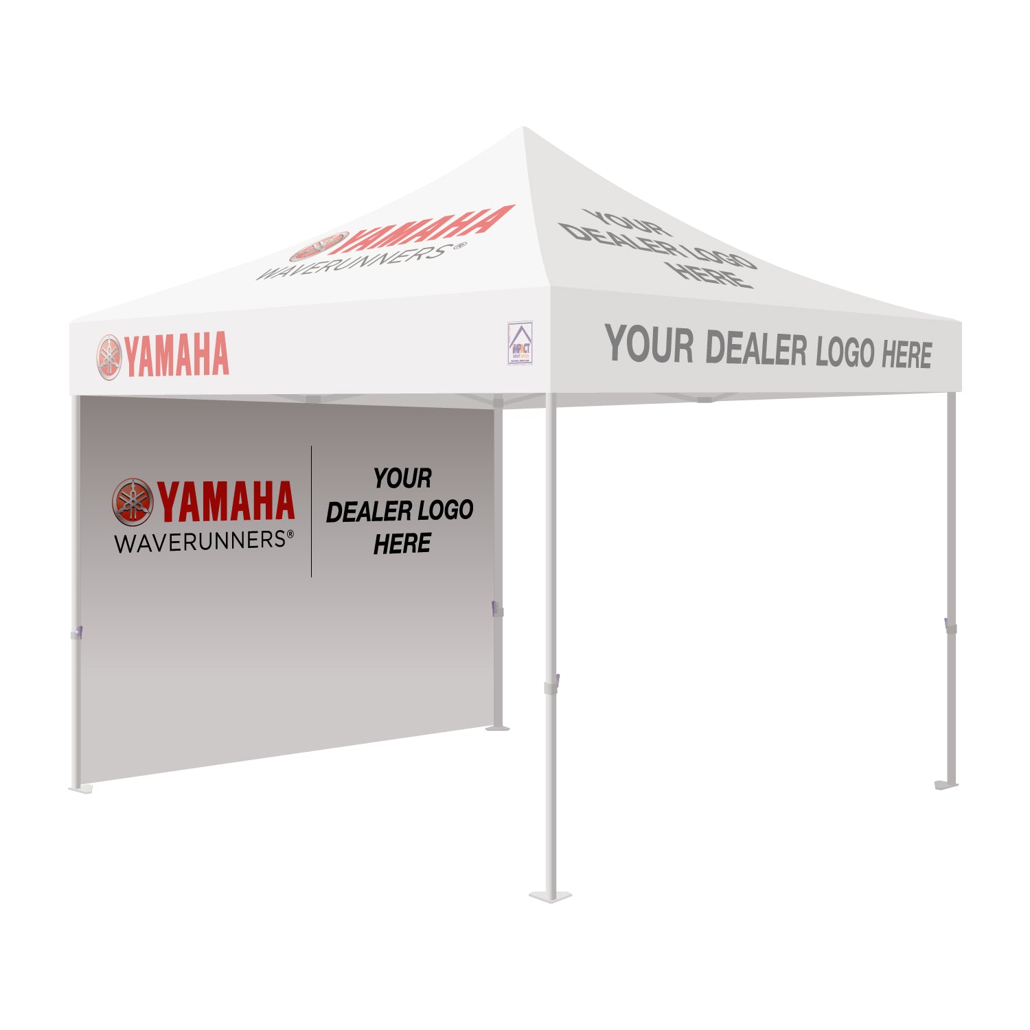 YAMAHA Branded Side Wall