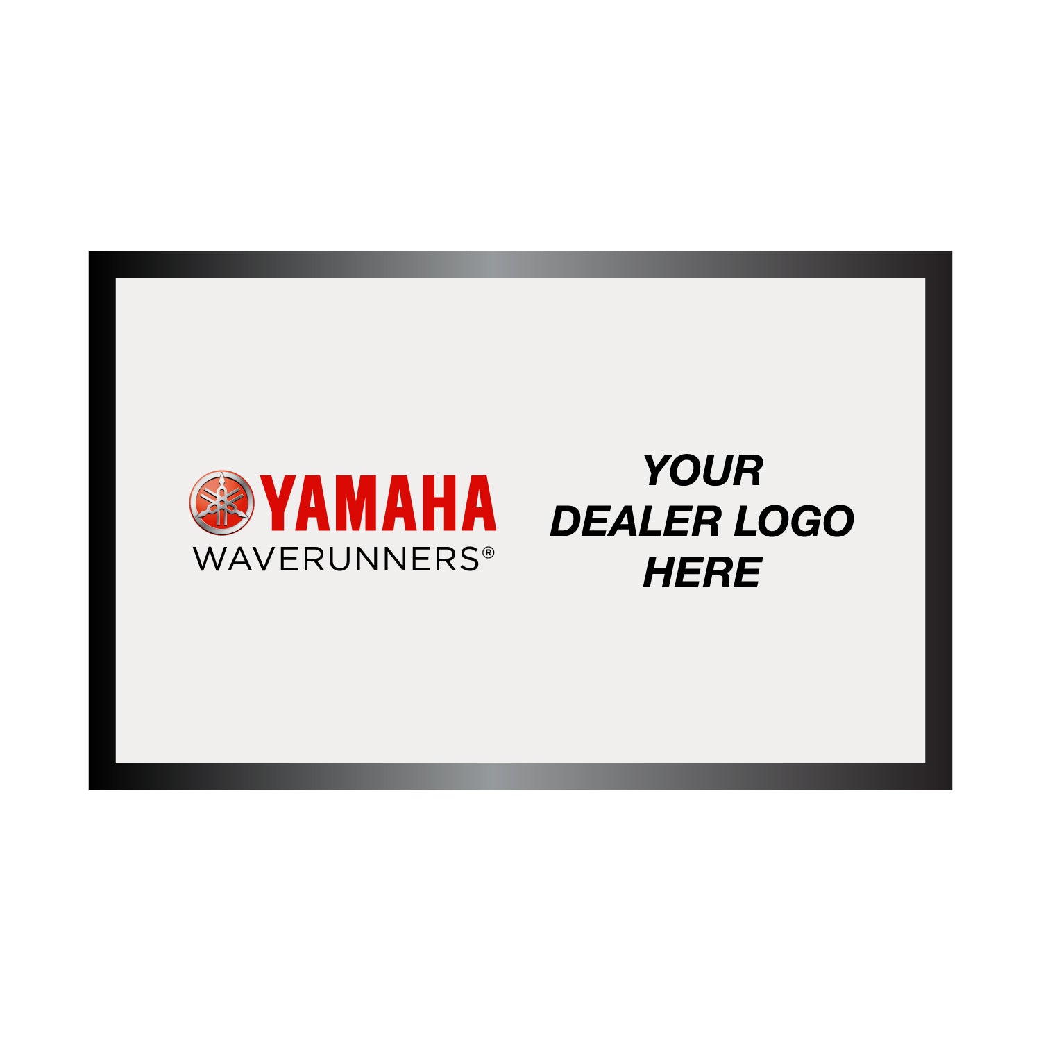 YAMAHA Branded Floor Mat