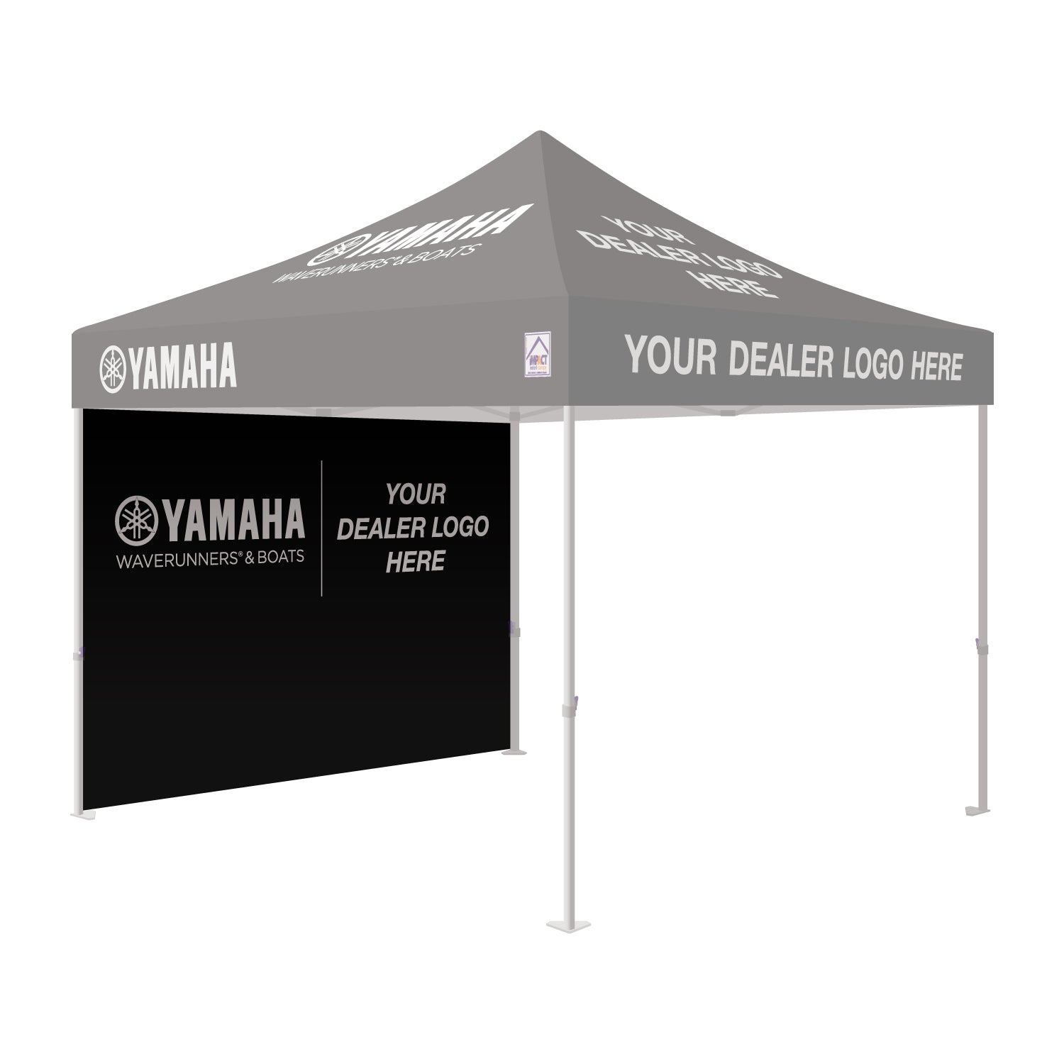 YAMAHA Branded Side Wall