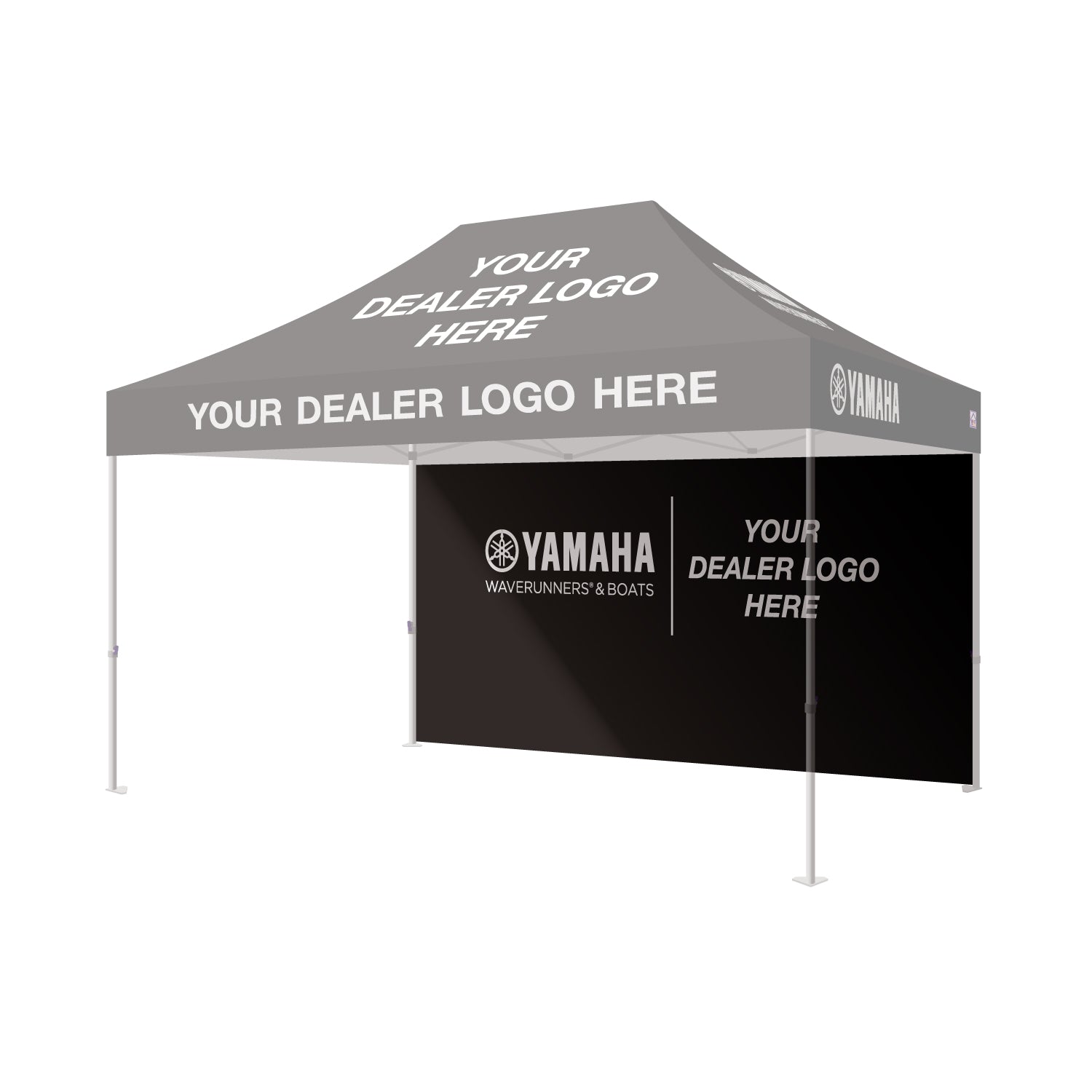 YAMAHA Branded Side Wall