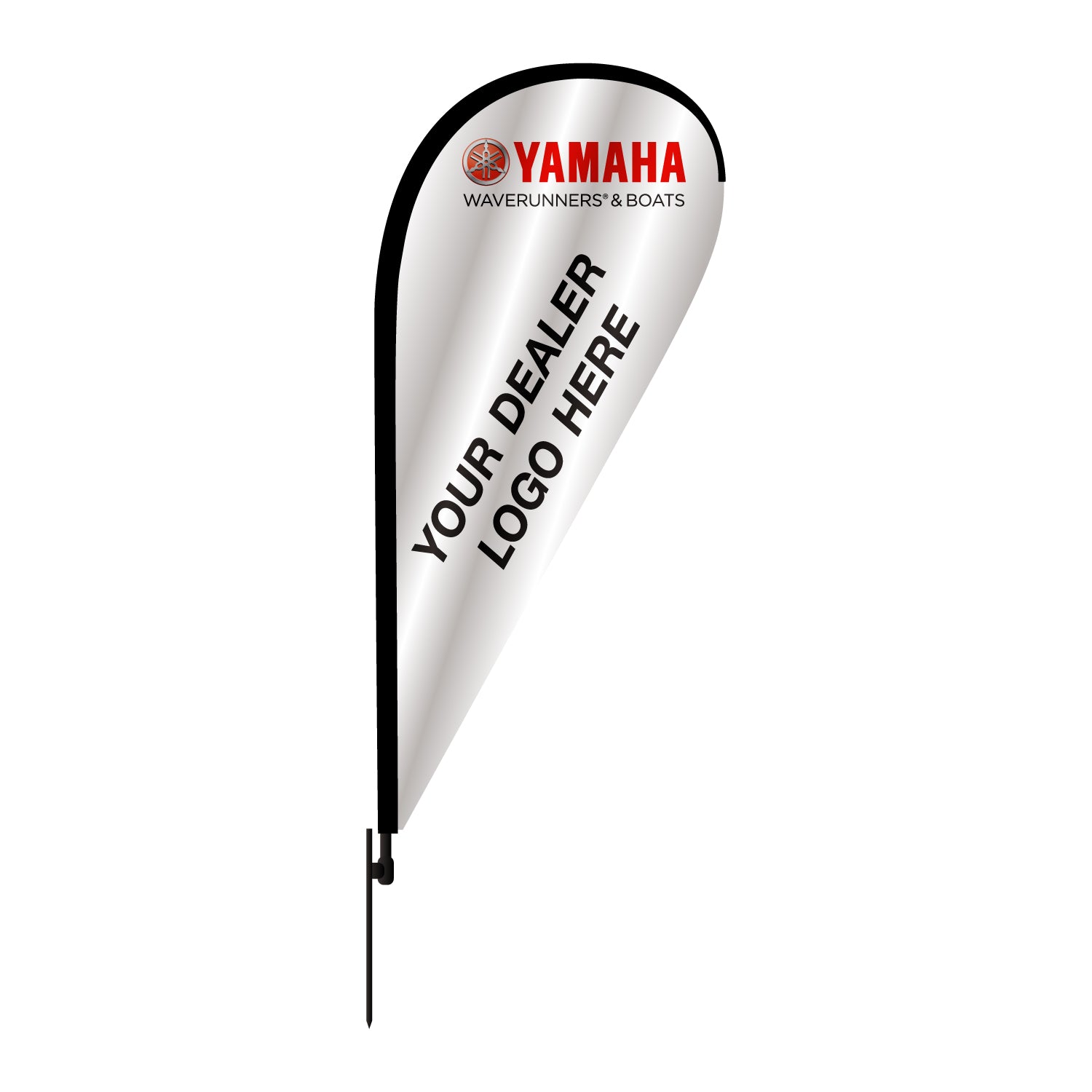 YAMAHA Branded Blade Flag