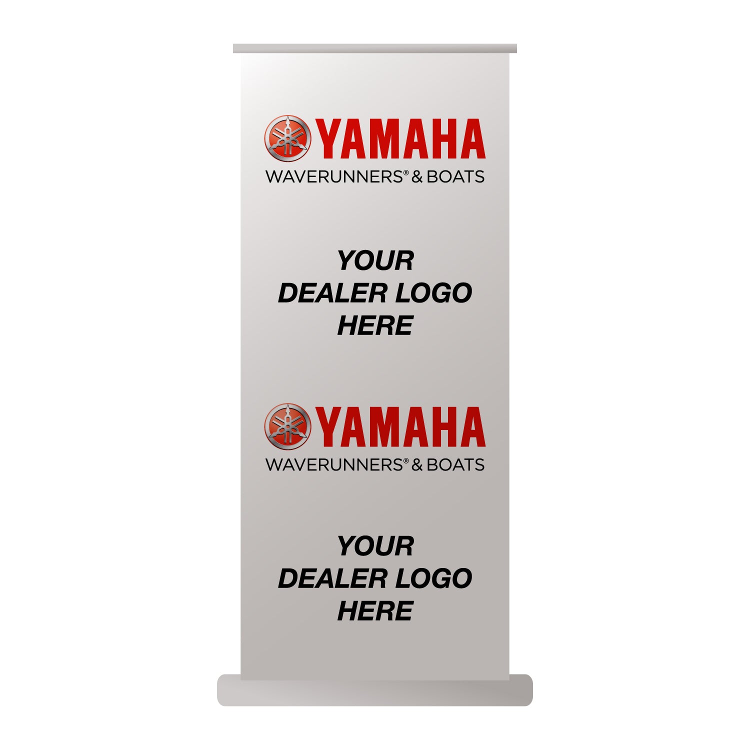 YAMAHA Branded Rollup Banner