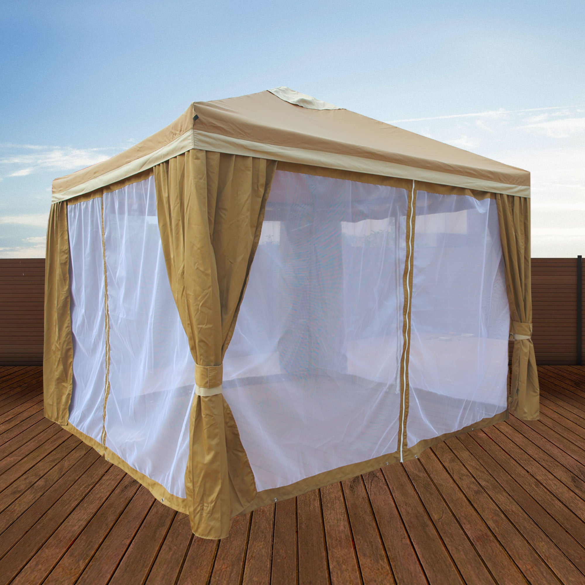 10X10 Gazebo Screen House - Impact Canopies USA